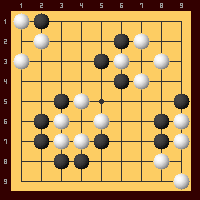 4.相手の石で囲われる場所に打てない（自殺手）